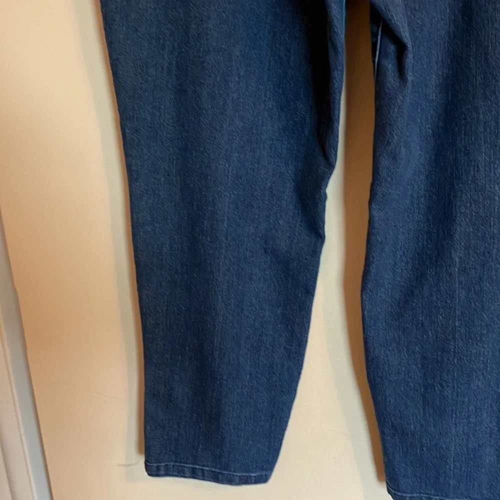 Pretty medium stonewashed studded jeans by Allison Daley, size 16, like new! - Picture 10 of 16